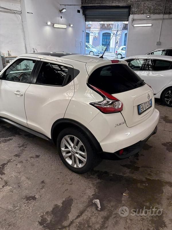 Usata Nissan Juke 110 CV (80 kW) 2014 Bianco SUV
