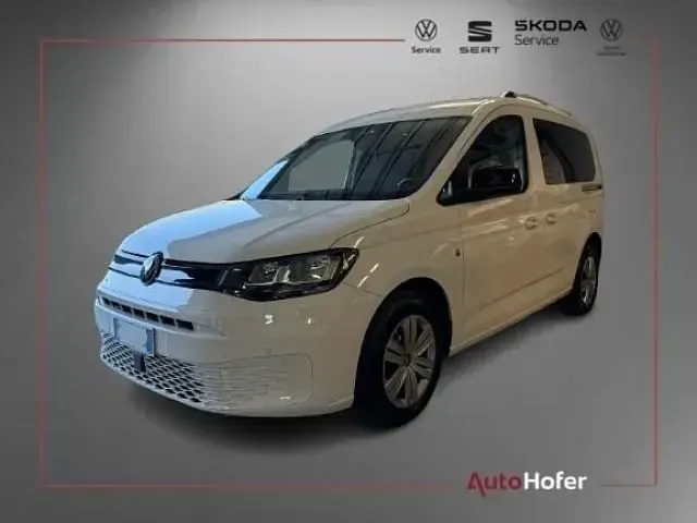 Ny VW Caddy 122 HK (89 kW) 2025 Vit Minibuss