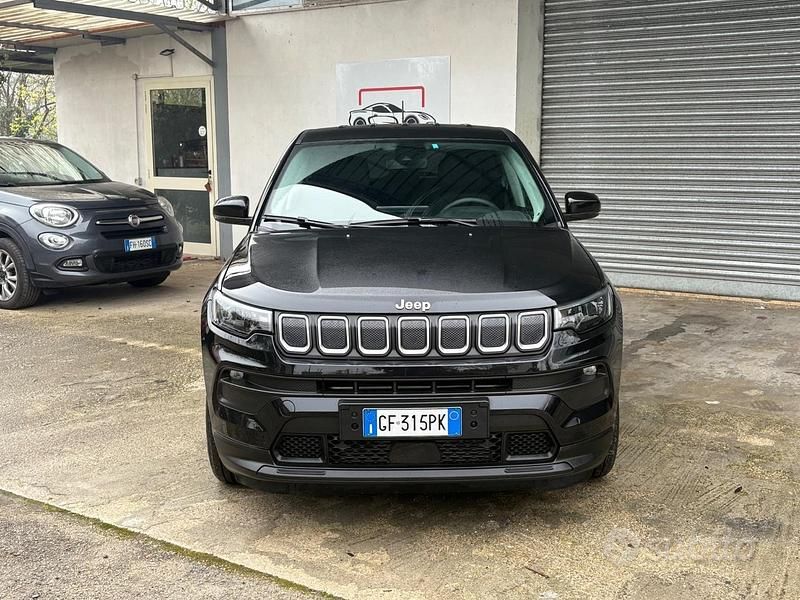 Nero Usata 2021 Jeep Compass Longitude SUV | 18.999 € (Ottimo prezzo) - Immagine 1/4