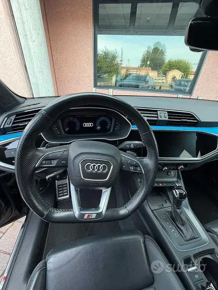 Usata Audi Q3 Sportback Design 200 CV (147 kW) 2022 Nero SUV