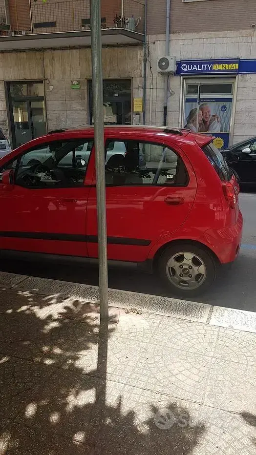 Usata Chevrolet Matiz 67 CV (49 kW) 2009 Rosso Utilitaria
