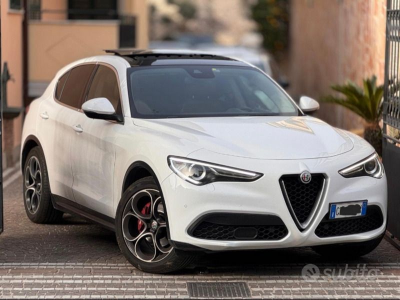 Usata Alfa Romeo Stelvio Ti 210 CV (154 kW) 2020 Bianco SUV