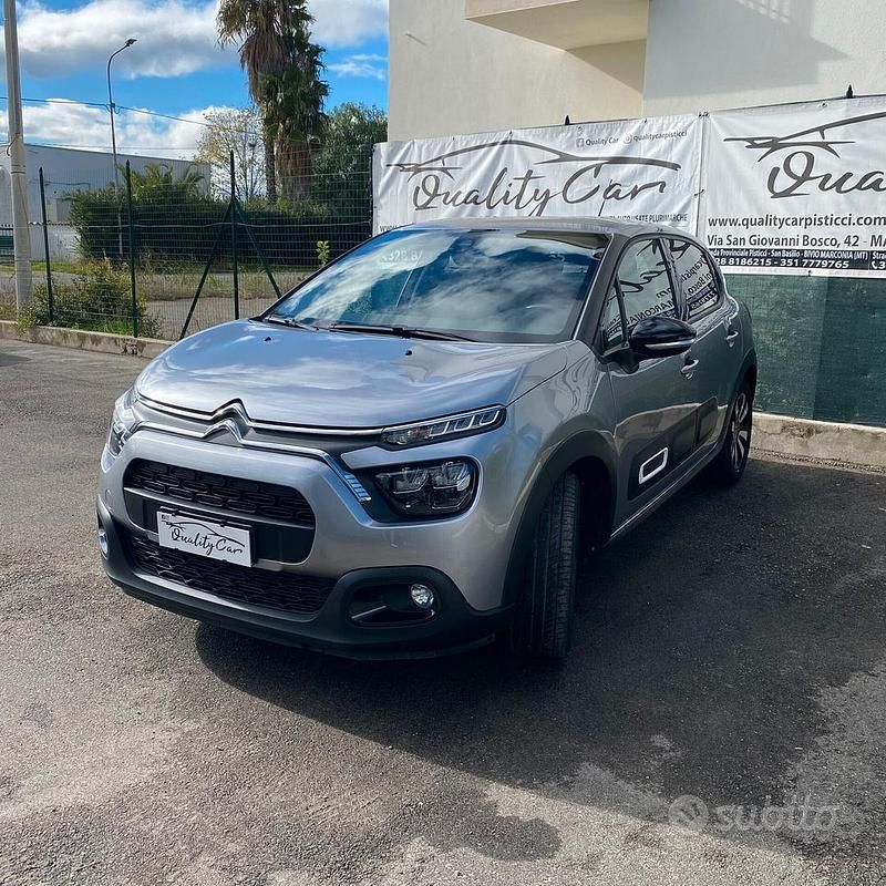 Usata Citroën C3 PureTech 110 CV (80 kW) 2024 Grigio Berlina