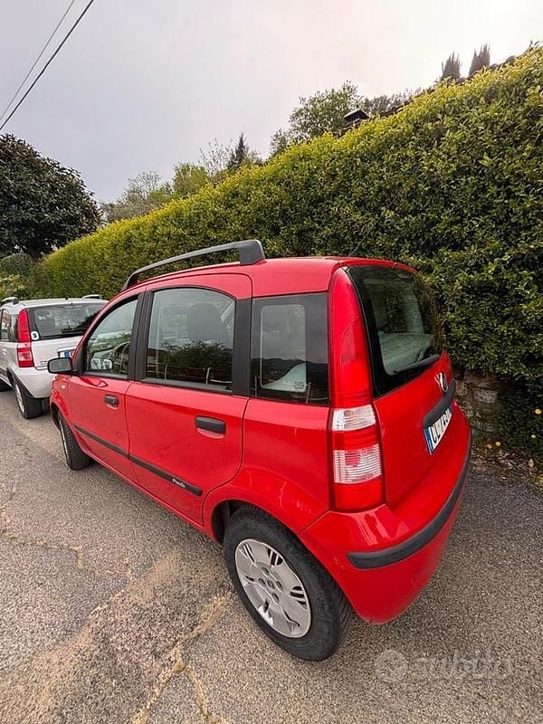 Usata Fiat Panda 60 CV (44 kW) 2003 Rosso Utilitaria