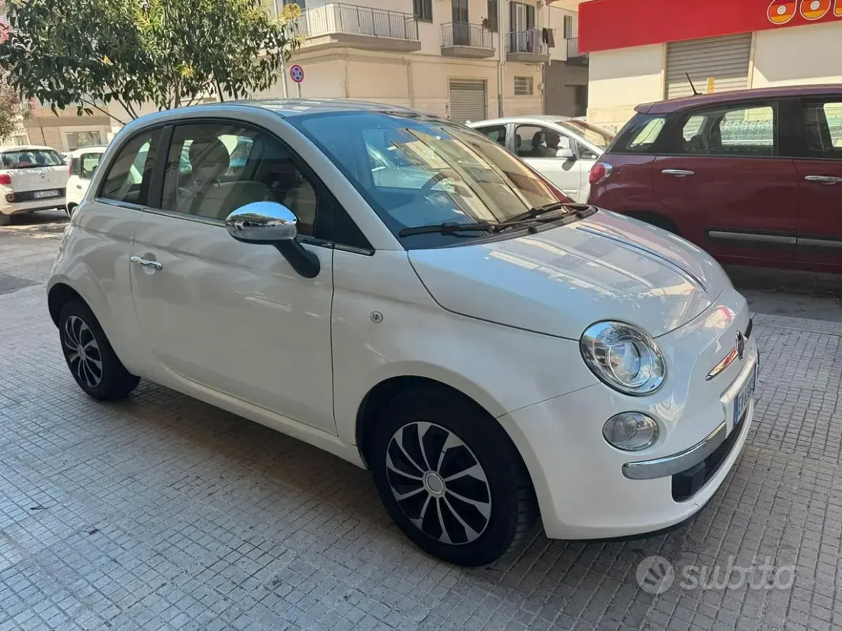 Usata Fiat 500 Pop Star 95 CV (69 kW) 2014 Bianco Berlina