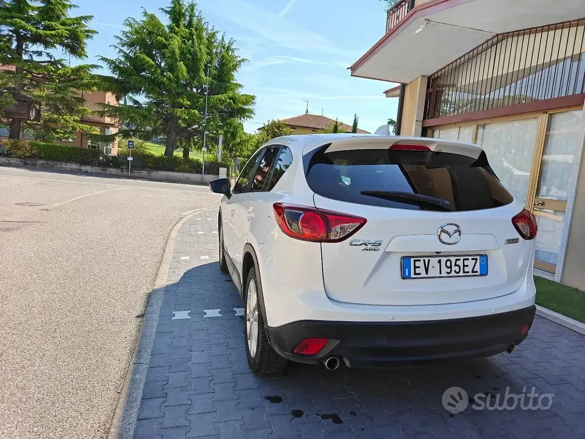 Usata Mazda CX-5 175 CV (128 kW) 2014 Bianco SUV