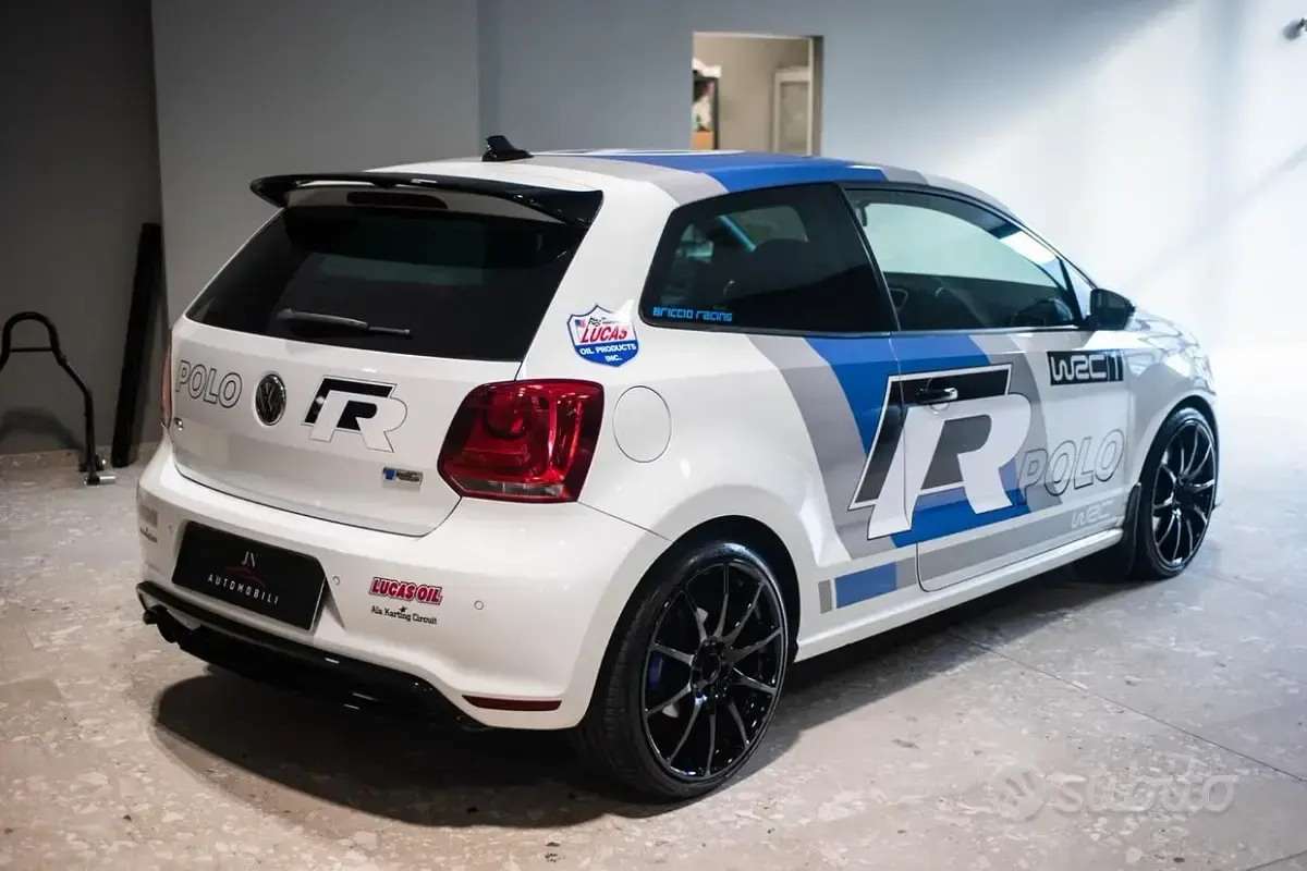 Usata VW Polo R 220 CV (161 kW) 2013 Bianco Utilitaria