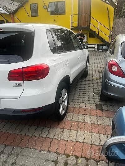 Usata VW Tiguan Sportline 110 CV (80 kW) 2012 Bianco SUV