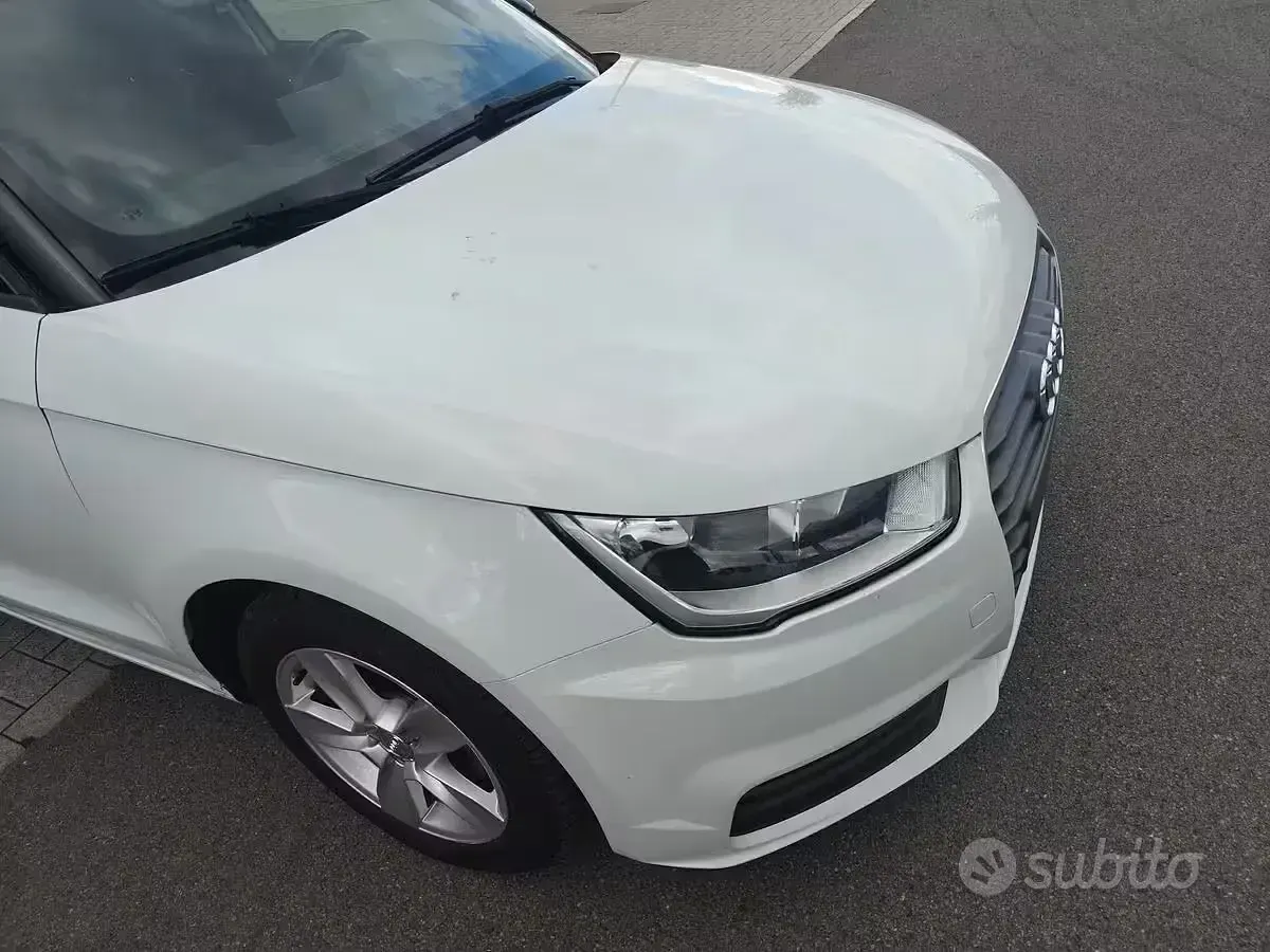 Usata Audi A1 95 CV (69 kW) 2018 Bianco Berlina