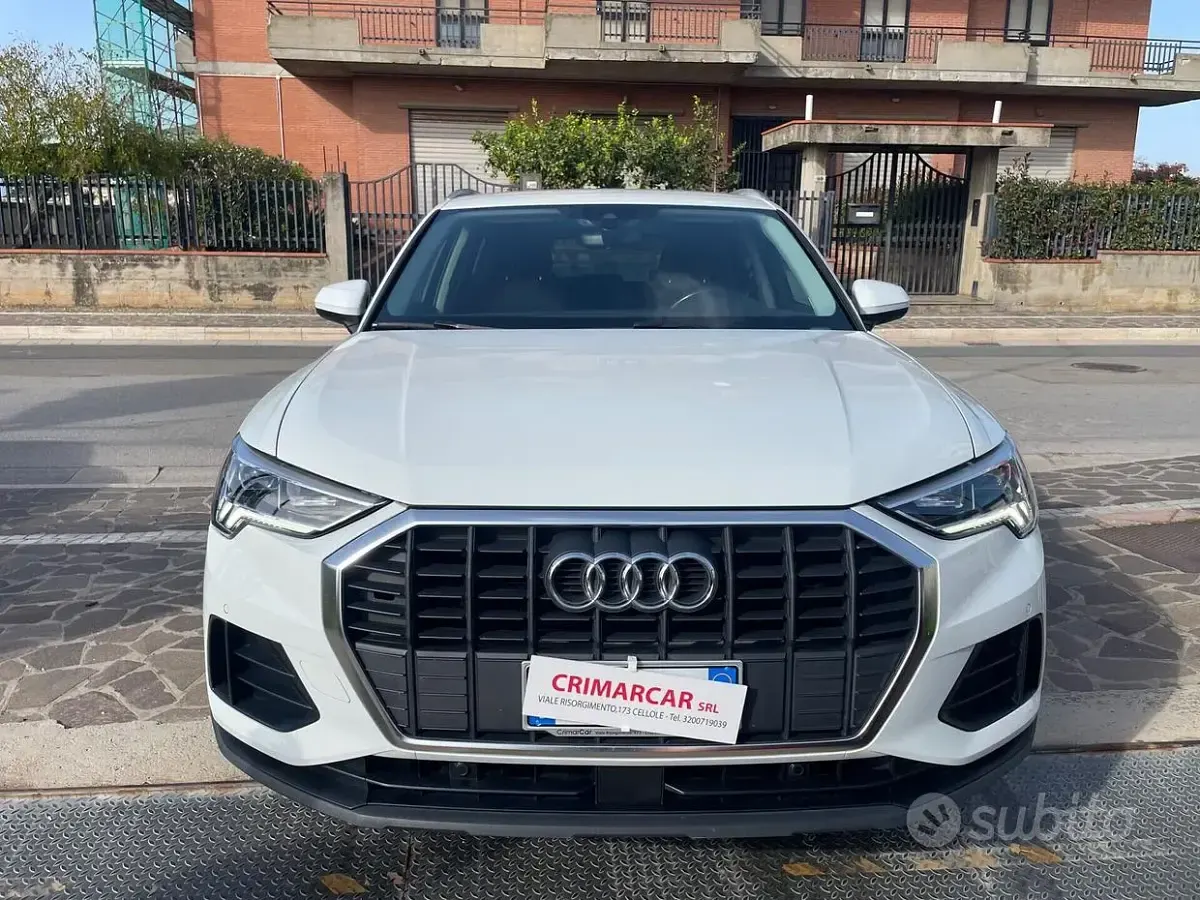 Usata Audi Q3 Advanced 150 CV (110 kW) 2019 Bianco SUV