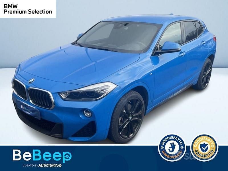 Usata BMW X2 M Sport 190 CV (139 kW) 2019 Azzurro metallizzato SUV