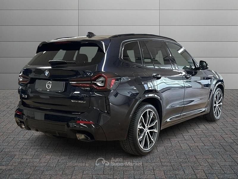 Usata BMW X3 M Sport 190 CV (139 kW) 2023 Nero SUV