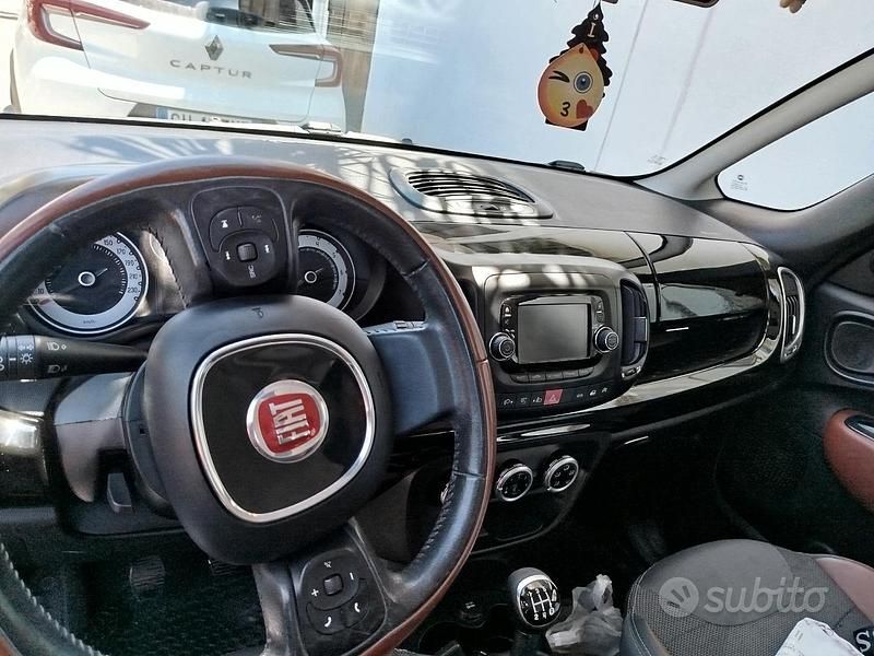 Usata Fiat 500L 85 CV (62 kW) 2015 Nero Monovolume