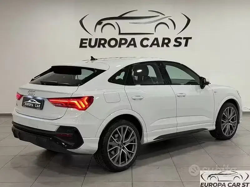 Usata Audi Q3 Sportback S-Line 150 CV (110 kW) 2020 Bianco SUV