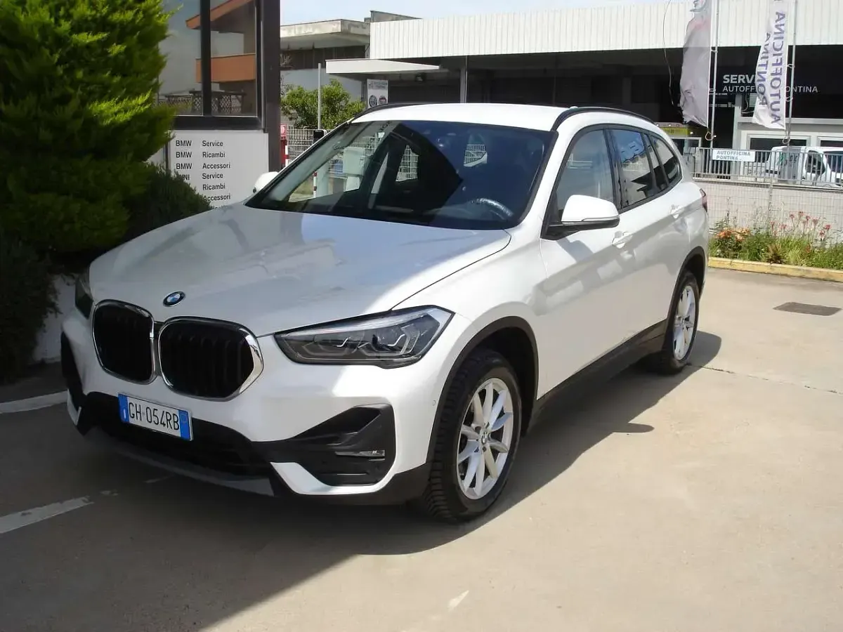 Usata BMW X1 Advantage 150 CV (110 kW) 2022 Bianco perlato met. SUV