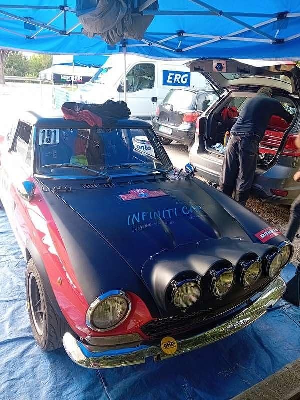 Usata Fiat 124 Spider 140 CV (102 kW) 1974 Rosso Cabrio