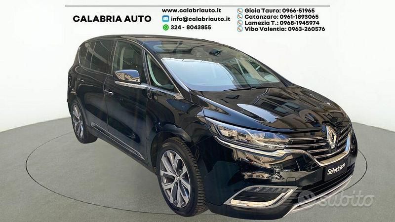 Usata Renault Espace Intens 160 CV (117 kW) 2018 Nero Monovolume