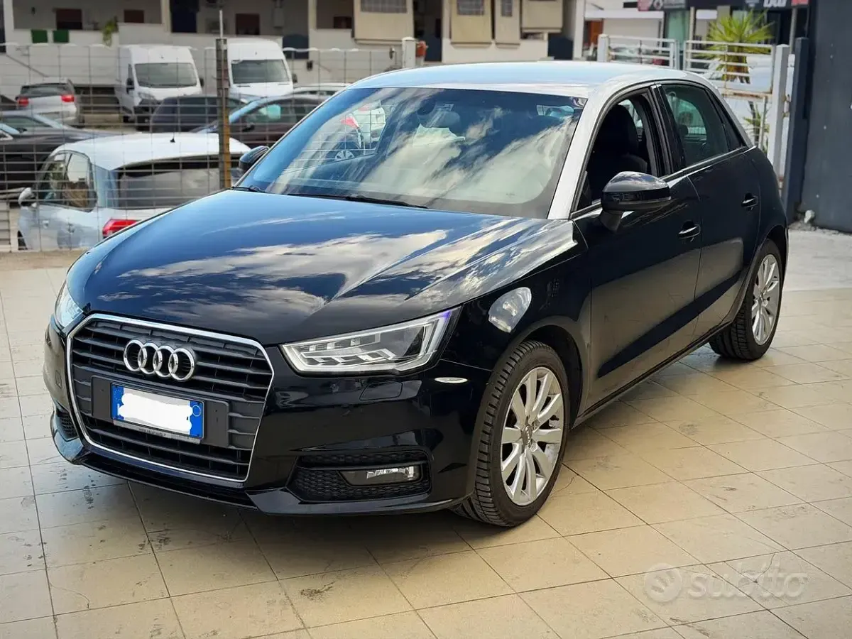 Usata Audi A1 Design 116 CV (85 kW) 2017 Nero Utilitaria