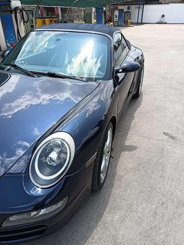 Usata Porsche 911 Carrera Cabriolet 325 CV (239 kW) 2006 Blu/azzurro Cabrio