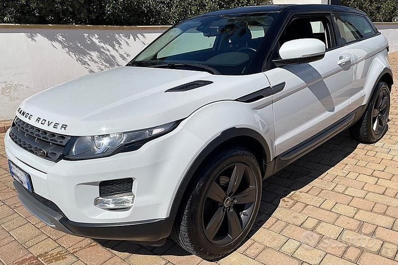 Bianco Usata 2013 Land Rover Range Rover evoque Pure SUV | 12.300 € (Buon prezzo) - Immagine 1/4