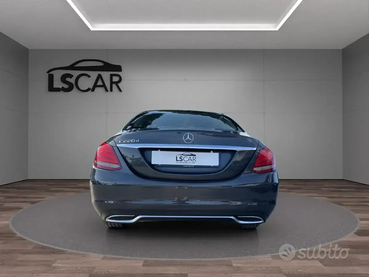Usata Mercedes C220 Premium Plus 170 CV (125 kW) 2016 Grigio Berlina