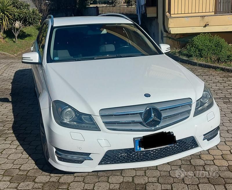Usata Mercedes C220 2013 Bianco Station wagon