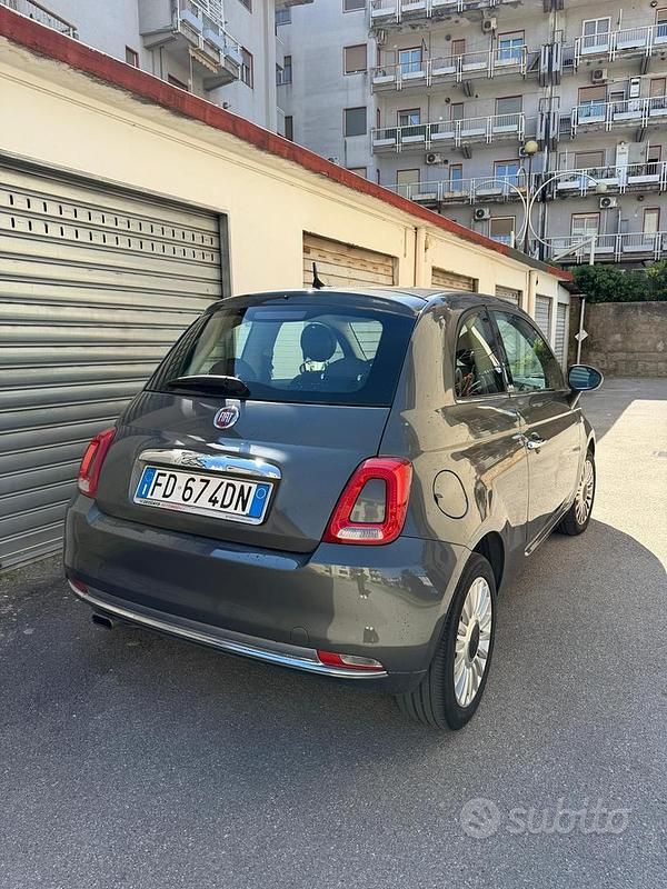 Usata Fiat 500 95 CV (69 kW) 2016 Grigio Berlina
