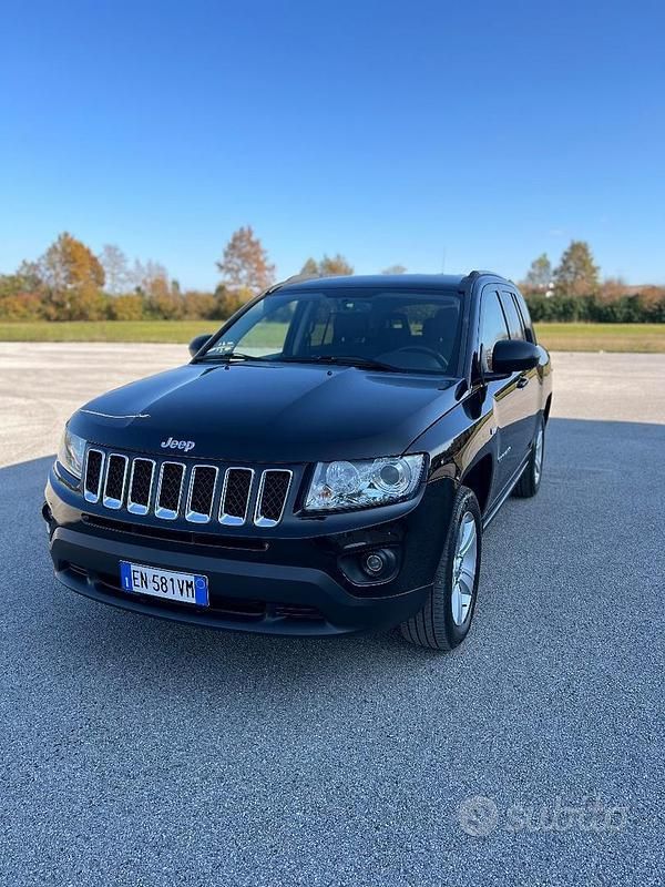 Usata Jeep Compass 163 CV (119 kW) 2012 Nero SUV