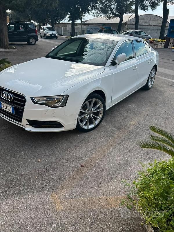 Usata Audi A5 177 CV (130 kW) 2012 Bianco Coupé