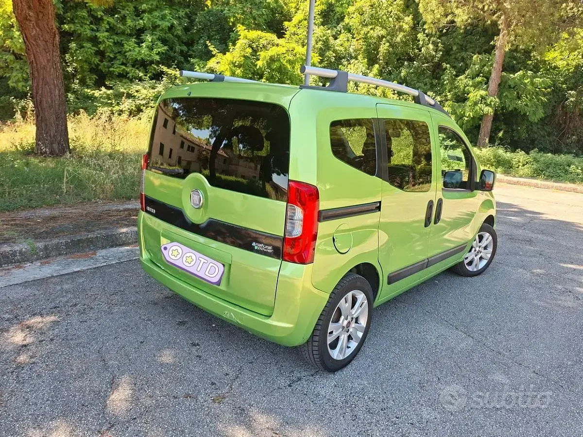 Usata Fiat Qubo Active 70 CV (51 kW) 2015 Verde Monovolume