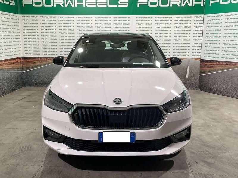 Usata Skoda Fabia 110 CV (80 kW) 2023 Bianca/nera Utilitaria