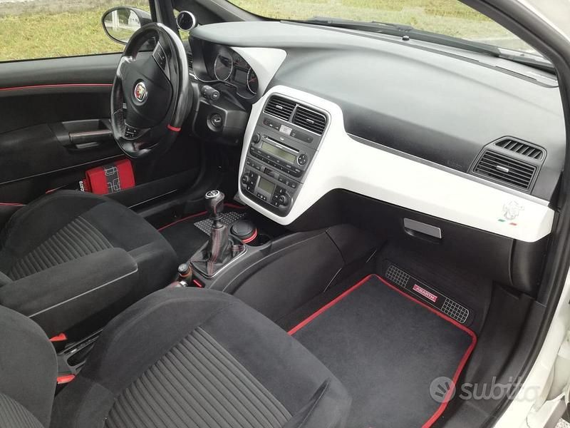 Usata Abarth Punto 2008 Bianco Utilitaria