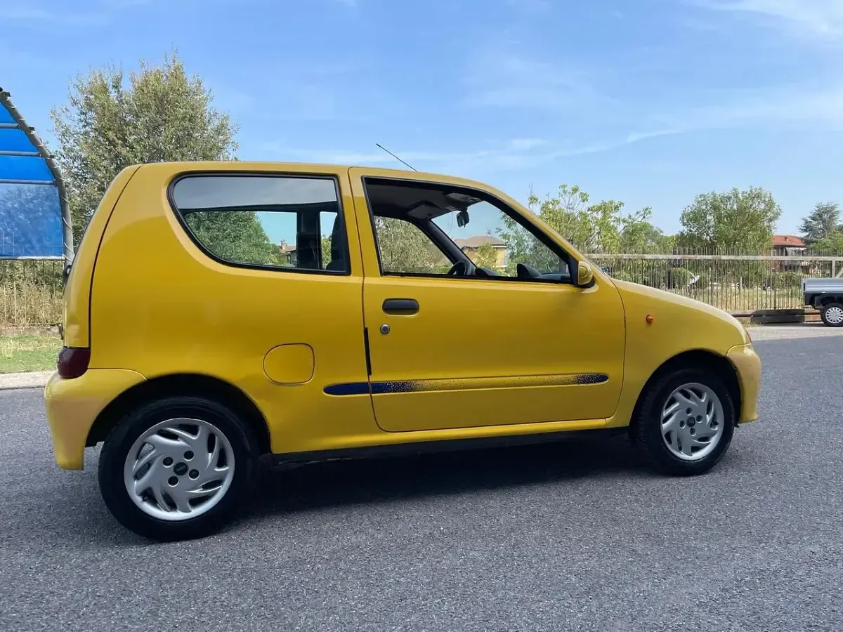 Usata Fiat Seicento 54 CV (39 kW) 1999 Giallo Utilitaria