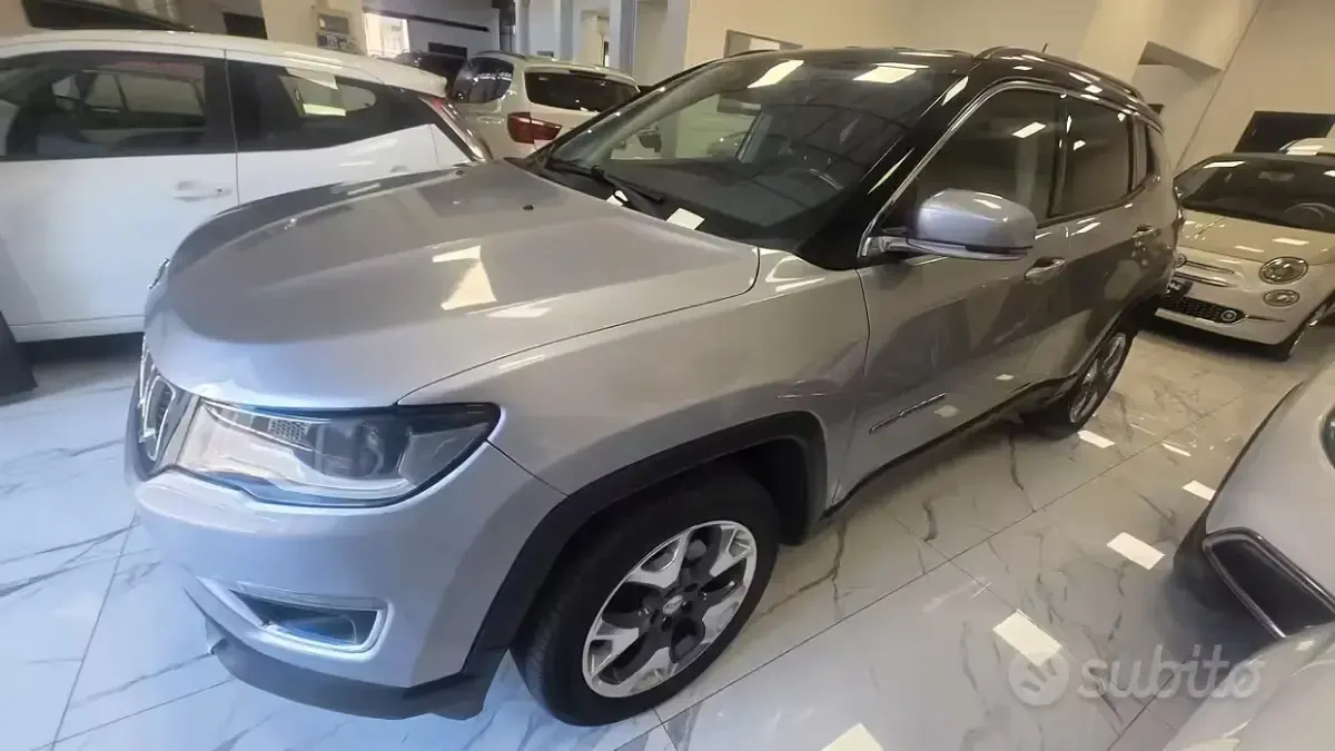 Usata Jeep Compass Limited 140 CV (102 kW) 2018 Grigio SUV