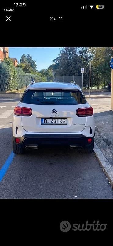 Usata Citroën C5 111 CV (81 kW) 2019 Bianco Berlina