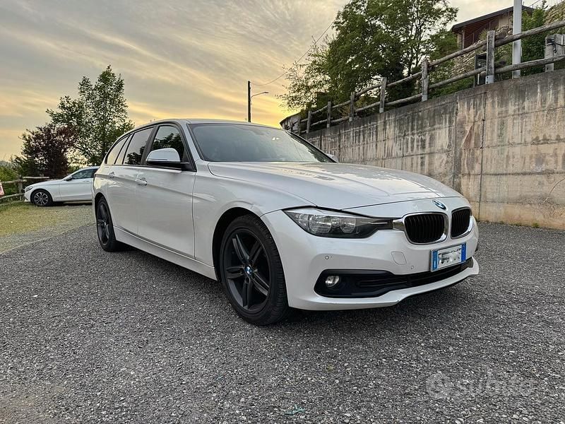 Usata BMW 318 Advantage 150 CV (110 kW) 2016 Bianco Station wagon