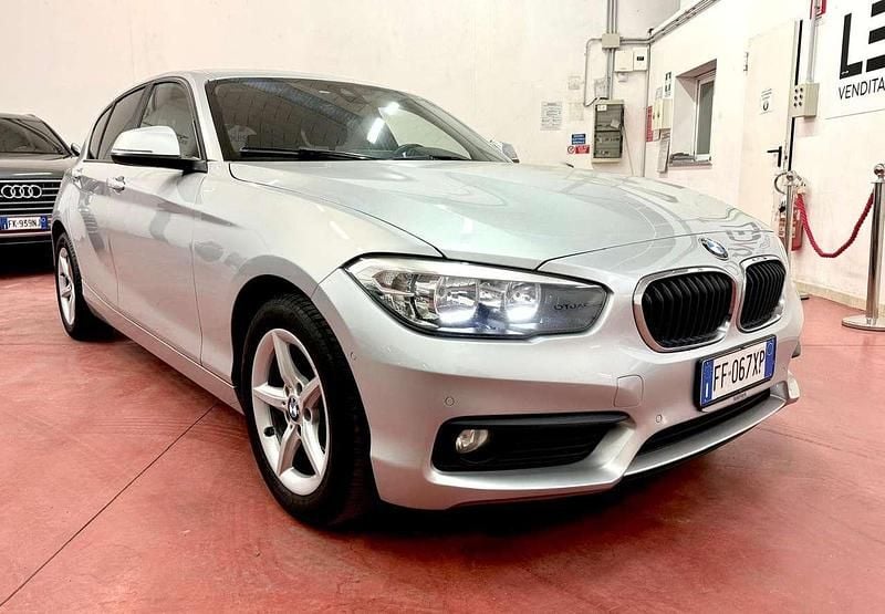 Usata BMW 114 Advantage 95 CV (69 kW) 2016 Argento Utilitaria