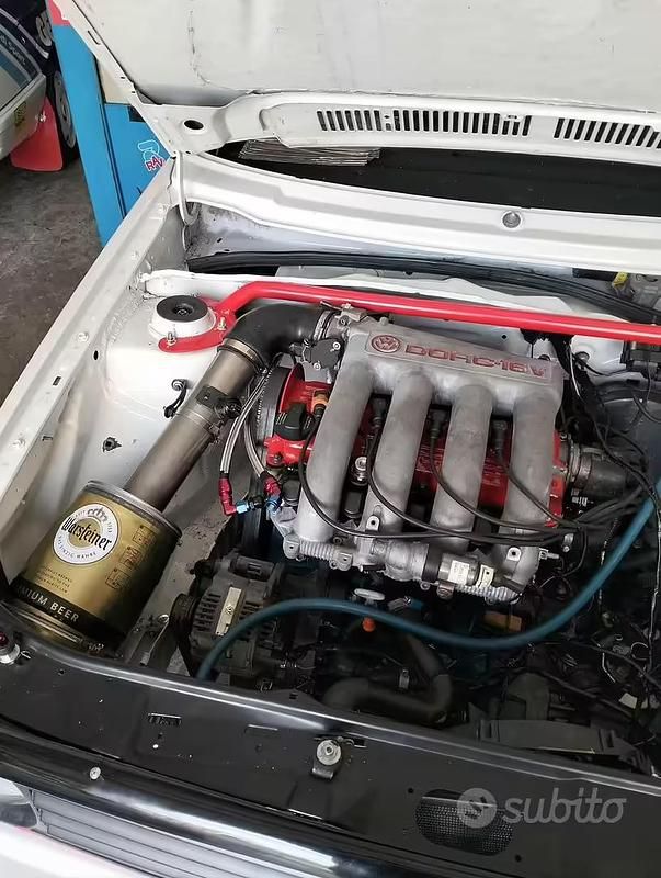 Usata VW Golf II 150 CV (110 kW) 1985 Bianco Utilitaria