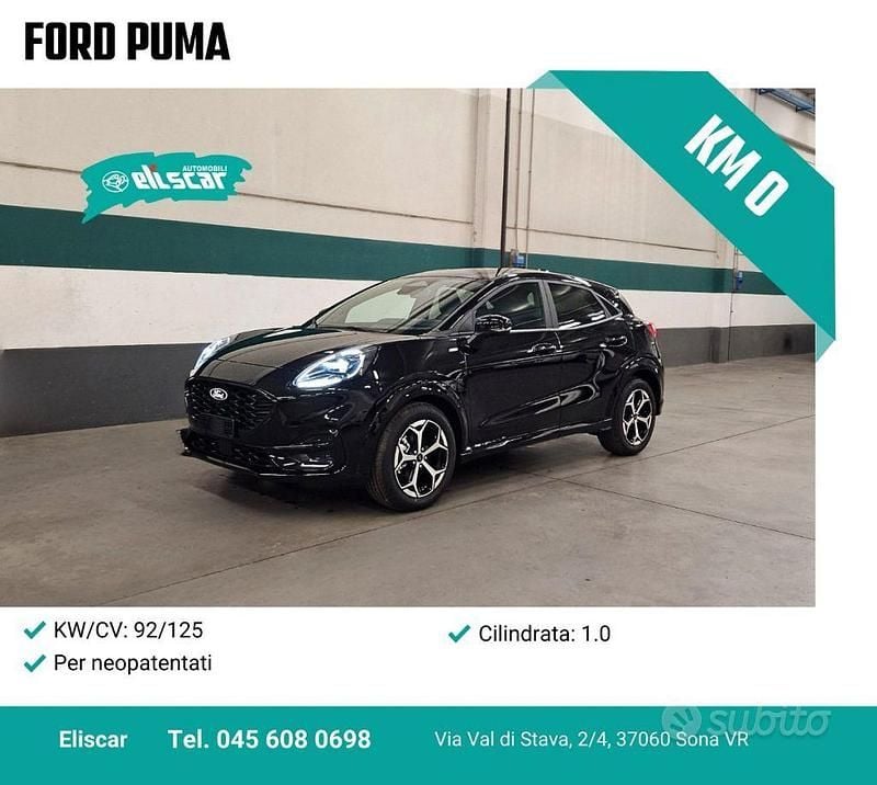 Nero Nuova 2025 Ford Puma ST-Line SUV | 21.900 € (Buon prezzo) - Immagine 1/4