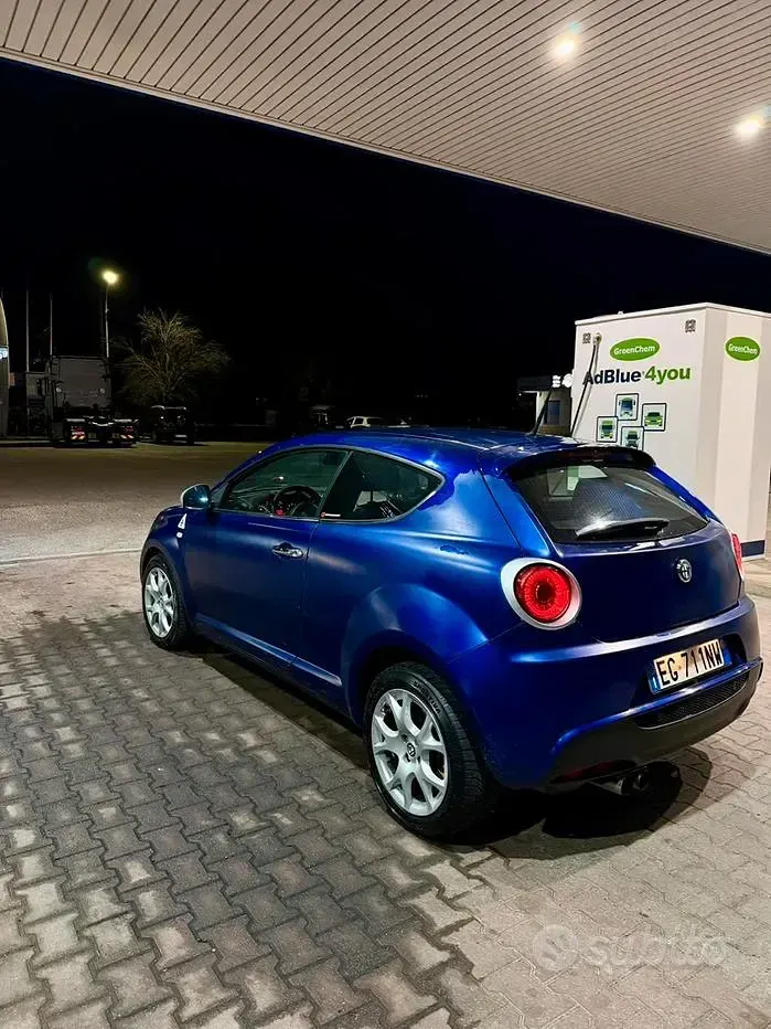 Usata Alfa Romeo MiTo Quadrifoglio Verde 170 CV (125 kW) 2011 Bluazzurro Utilitaria