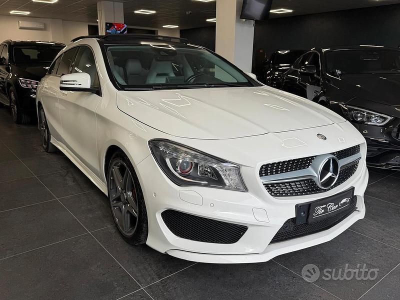 Usata Mercedes CLA220 Shooting Brake Premium 177 CV (130 kW) 2016 Bianco Station wagon