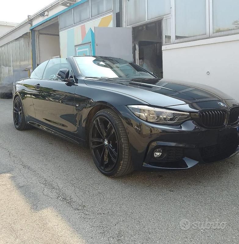Usata BMW 420 Cabriolet M Sport 184 CV (135 kW) 2019 Nero Cabrio
