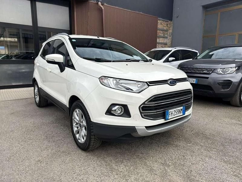 Usata Ford Ecosport Titanium 95 CV (69 kW) 2017 Bianco SUV