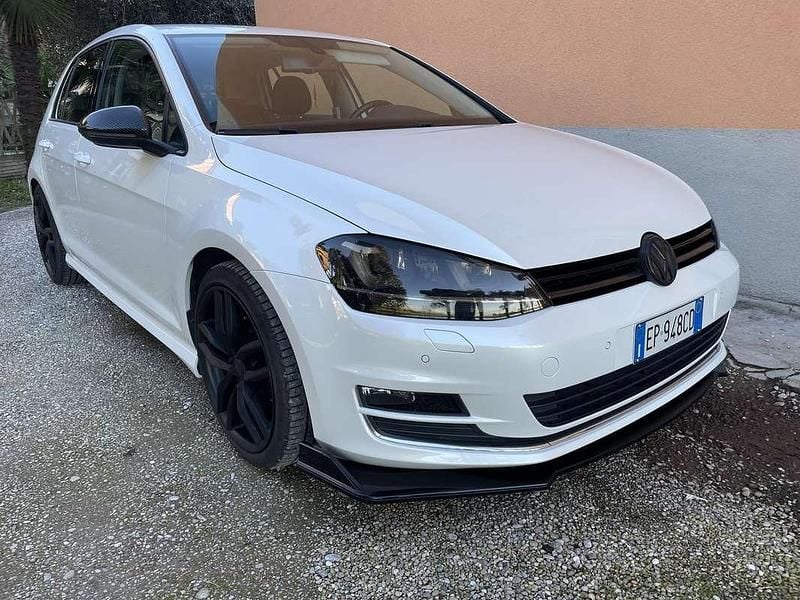 Usata VW Golf VII 150 CV (110 kW) 2013 Bianco Berlina