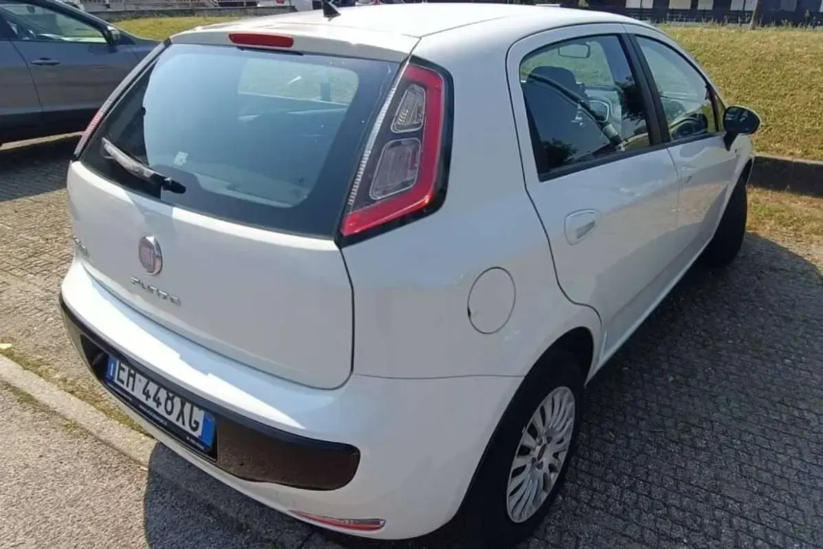 Usata Fiat Punto Evo 77 CV (56 kW) 2011 Bianco Utilitaria