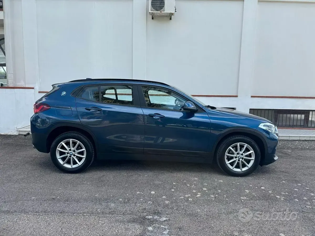 Usata BMW X2 Efficient Dynamics 150 CV (110 kW) 2021 Blu/azzurro SUV