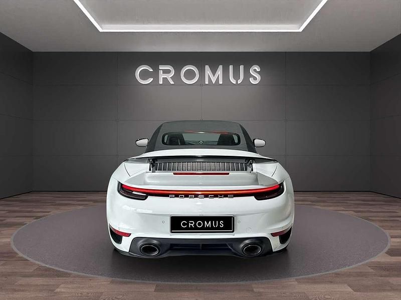 Usata Porsche 911 Turbo S Cabriolet 650 CV (478 kW) 2020 Bianco carrara Cabrio
