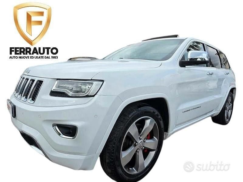 Bianco Usata 2015 Jeep Grand Cherokee Overland SUV | 14.900 € (Buon prezzo) - Immagine 1/4