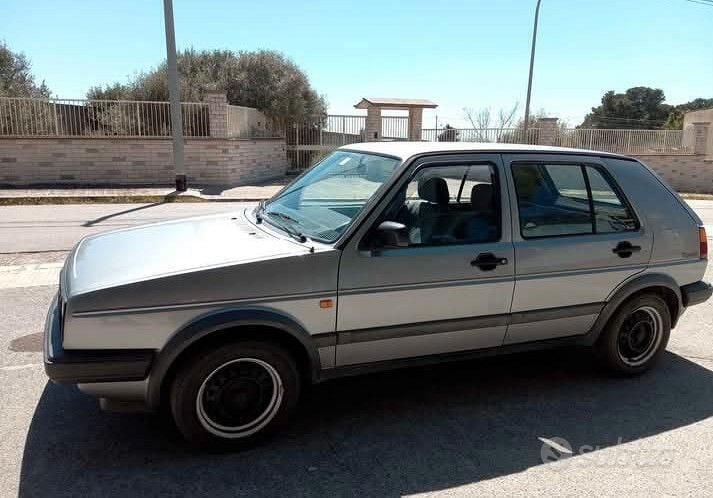 Usata VW Golf II 73 CV (53 kW) 1988 Grigio Utilitaria
