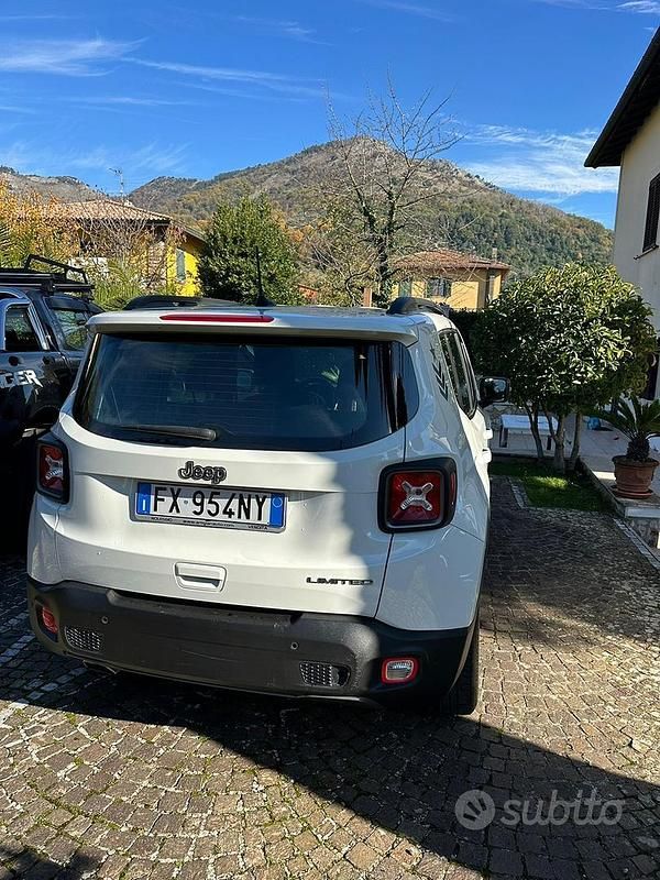 Usata Jeep Renegade Limited 120 CV (88 kW) 2019 Bianco SUV